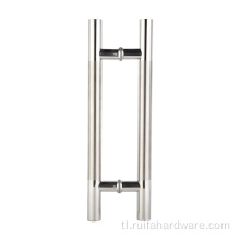 Hindi kinakalawang na asero glass door h hawakan